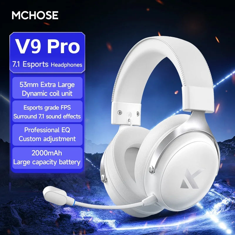 Audio & Music V9Pro-7.1 Pure White