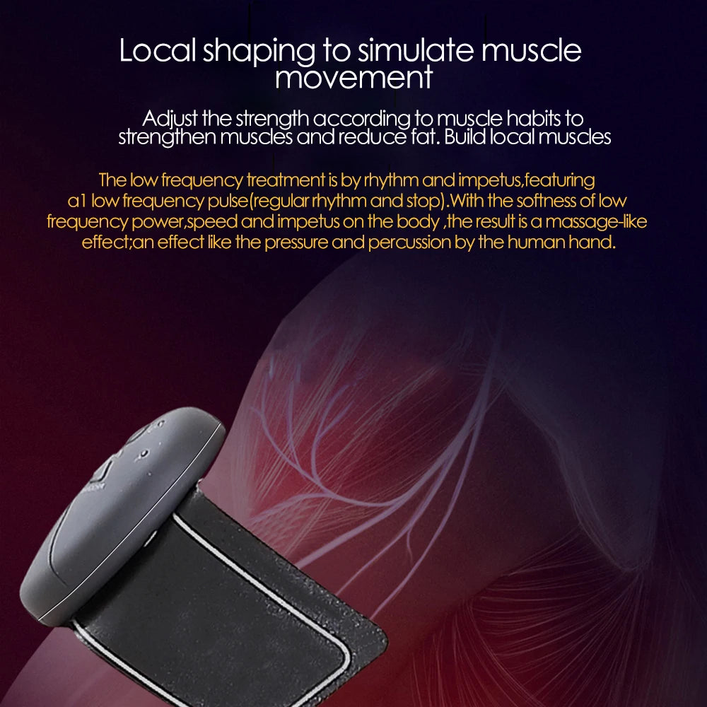 EMS Muscle Stimulator Hips Arms Abdomen Trainer Abs Wireless Smart Abdominal Muscle Home Slimming Fitness Patch Massage Machine