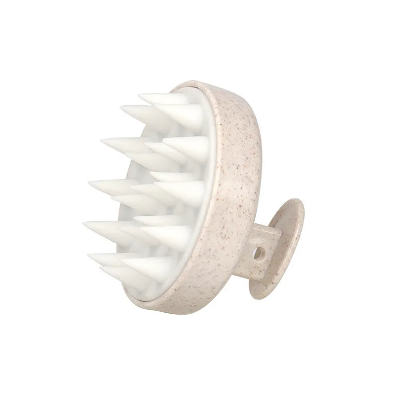 Silicone Shampoo Brush Head Scalp Massage Comb Hair Washing Comb Body Massage Brush Bath Shower Brush Salon Hairdressing Tool