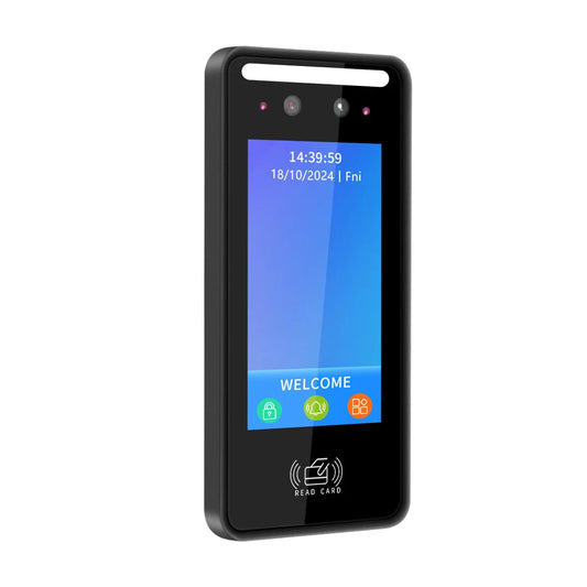Wall-Mount Facial Recognition Attendance & Access Control Machine — 1000 Face Capacity, Dynamic AI Security Terminal