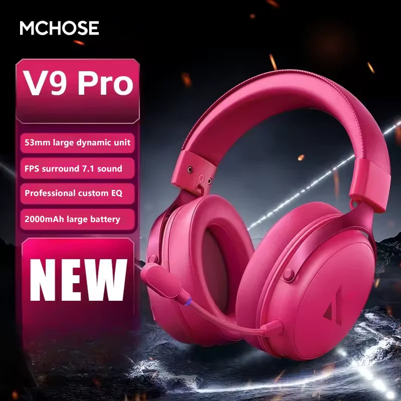 Audio & Music V9Pro-7.1 BerryRed