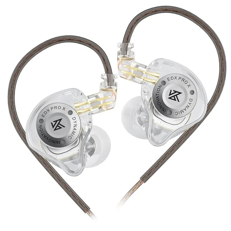 KZ EDX PRO X Dynamic Drive Earphone HIFI Bass Earbud Sport Music Cancelling Headsets KZ EDX PROX ZSTX ZSN PROX EDC EDA ZVX