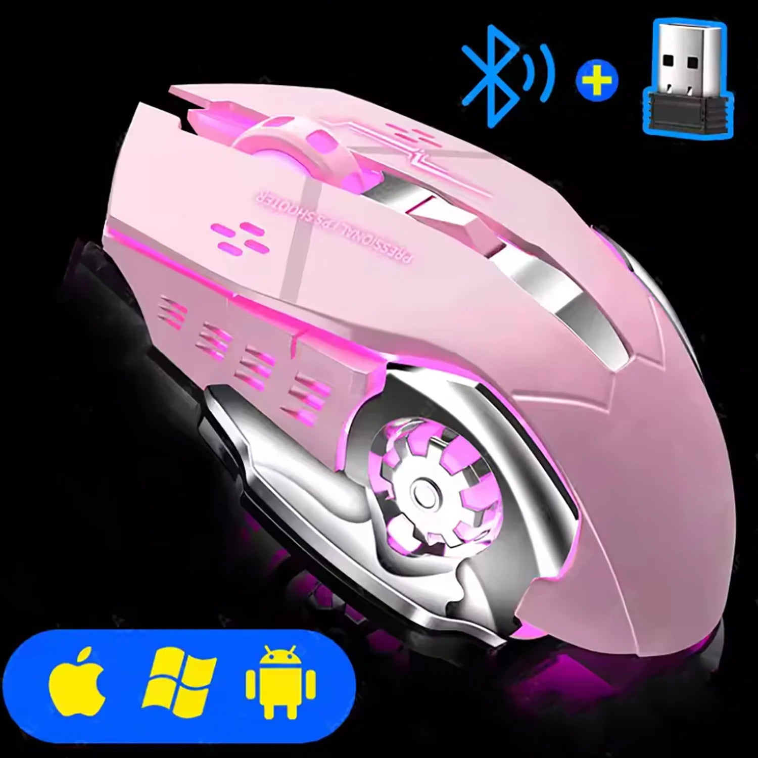 Bluetooth Wireless Gaming Mouse