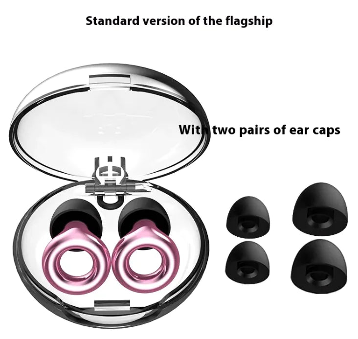 Silent Rest Sleep Earplugs Rose Gold