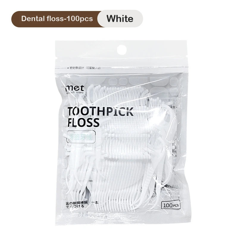 Auto-Floss Pro One-Touch Floss Storage Box Smart Pop-Up Dental Floss Holder with 10 Pre-loaded Refills Portable Oral Care Kit