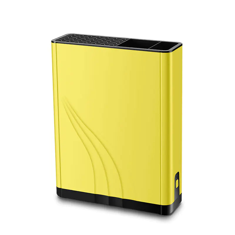 UV Knife Sanitizer and Storage Rack for Home Use Yellow