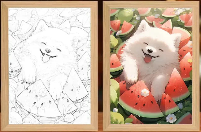 Glow LED Pet Paintings