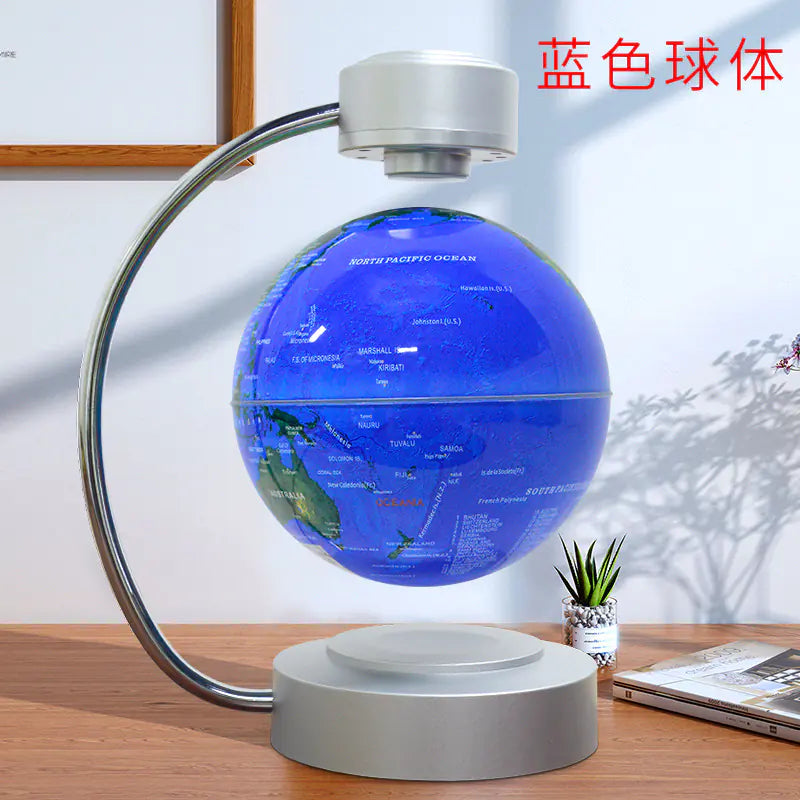 6-Inch Magnetic Levitation Globe with LED Home Decor