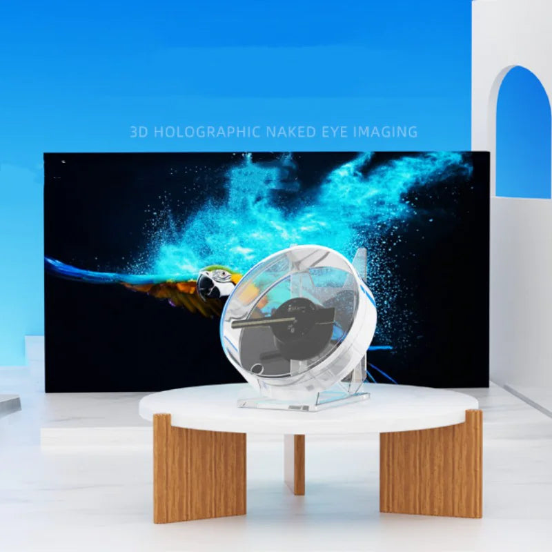 Holographic Advertising Fan Display