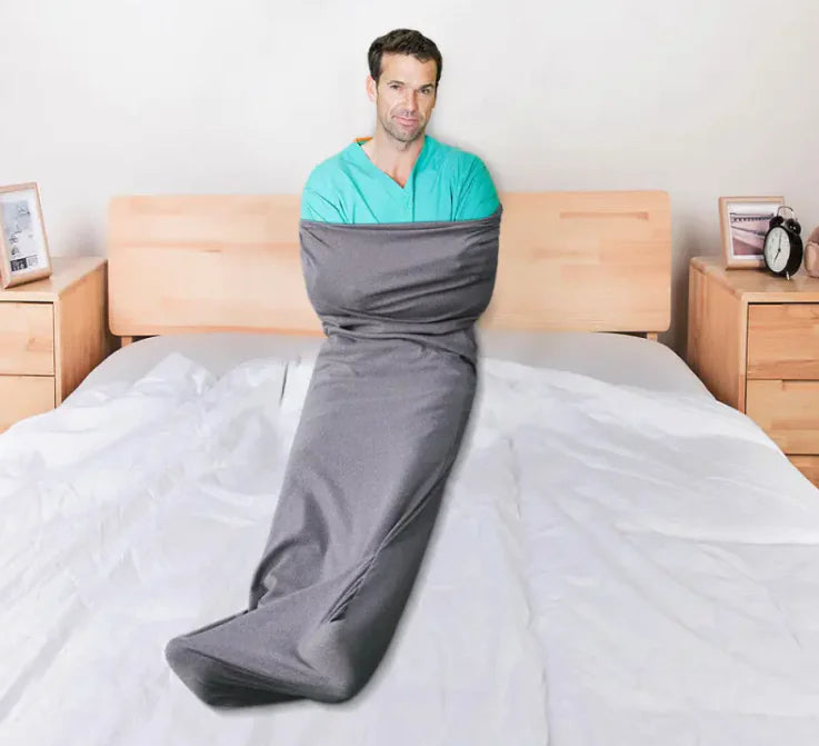SleepPod: Wearable Weighted Blanket - On-the-Go Calm