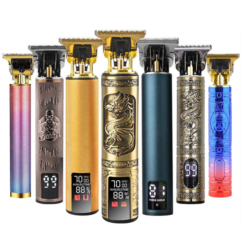 Aptus Praxis Professional T-Blade Hair Clipper & Trimmer with Artistic Designs