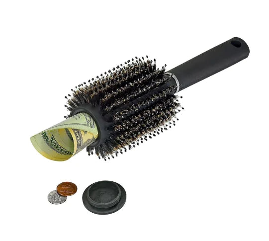 Hair Brush Comb w/Safe Hidden Compartment