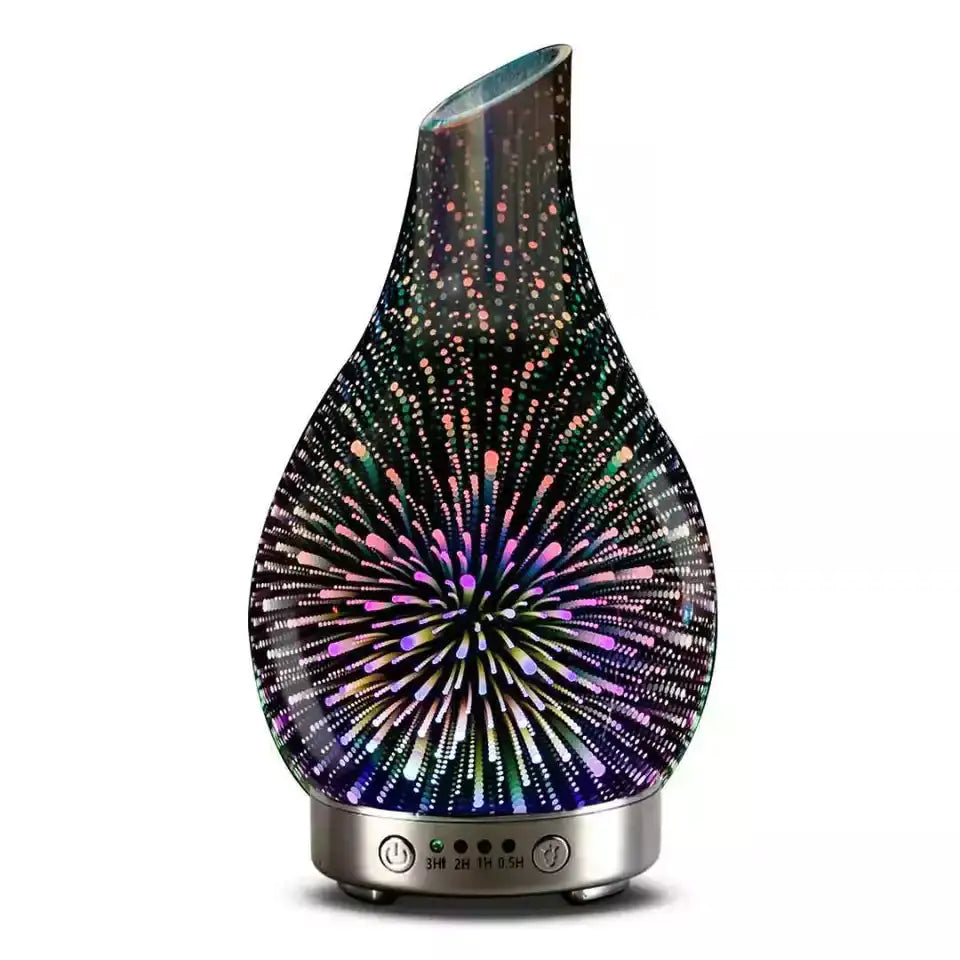 Aptus Praxis 3D Glass LED Aromatherapy Diffuser