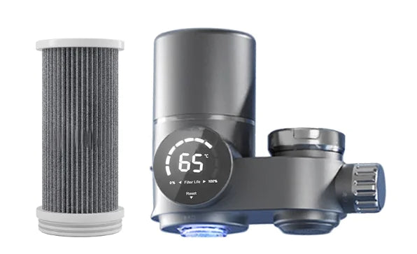 Kitchen Faucet Water Filter with LED Display (One Set)