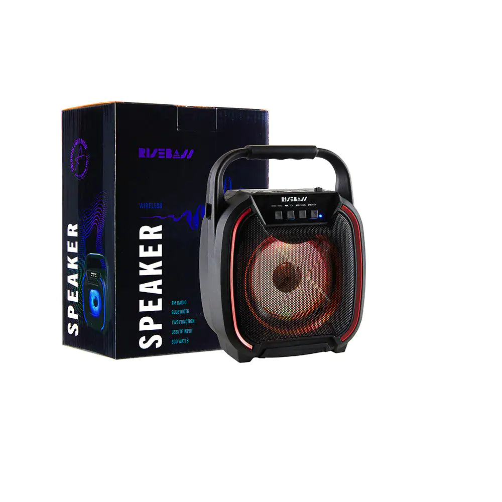 RISEBASS Portable Party Speaker: Big Sound, Anywhere