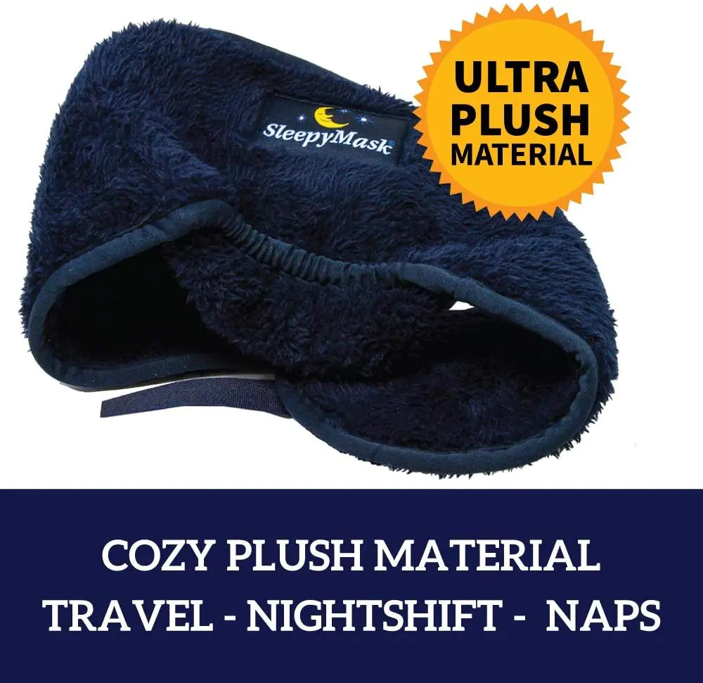 Sleepy Mask Innovative Light-Blocking Travel Sleep Mask with Above-Nose Design