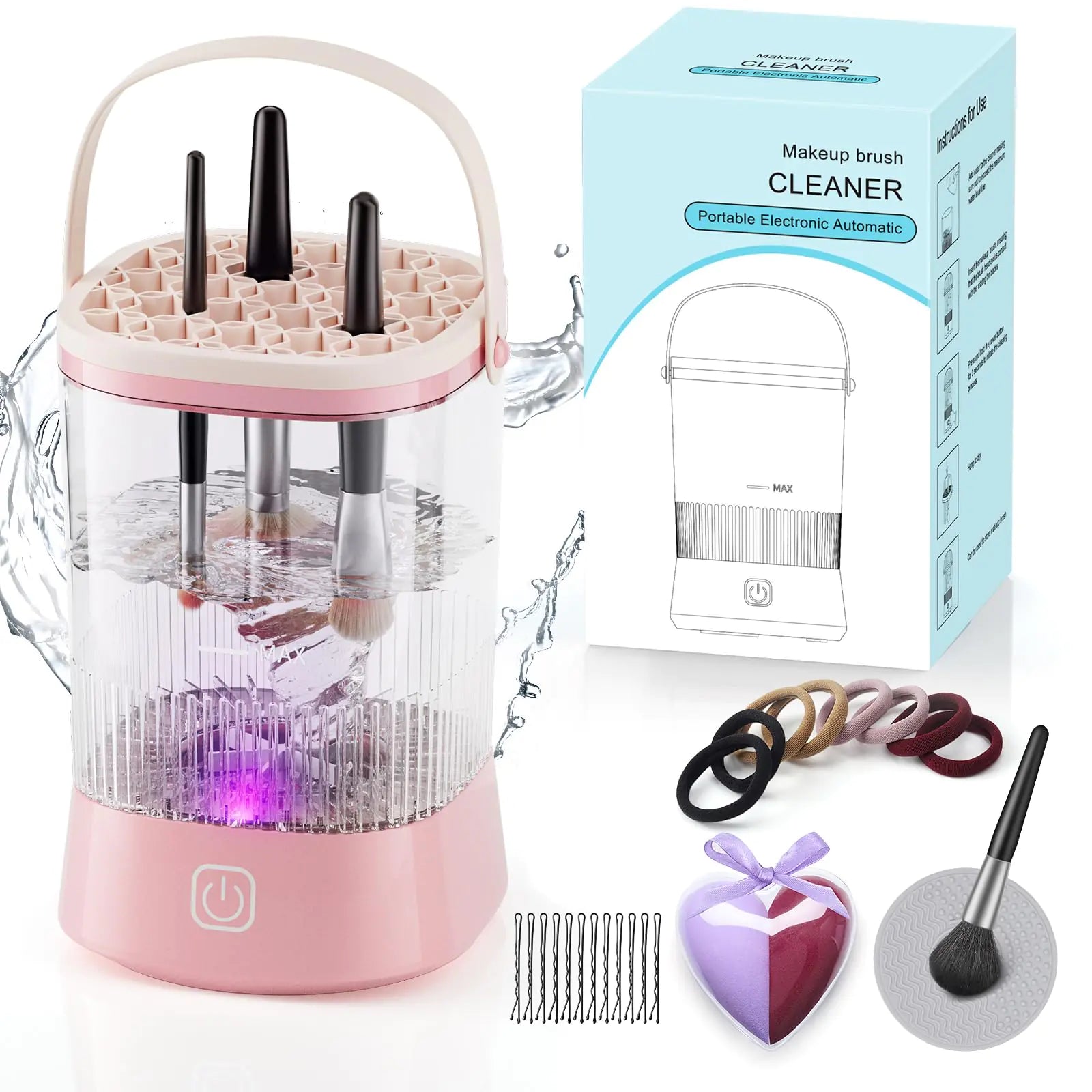 Aptus Praxis Electric Makeup Brush Cleaner: Effortless Hygiene