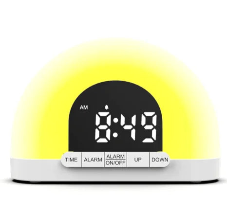 Aptus Praxis Dawn Wake-Up Light Alarm Clock