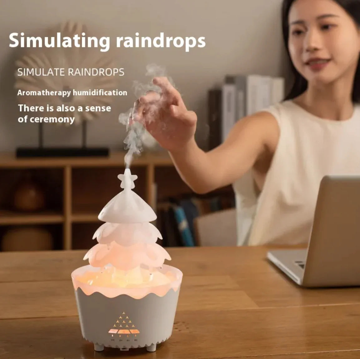 Aptus Praxis Smart Aroma X-Mas Tree Diffuser & Humidifier: Total Wellness