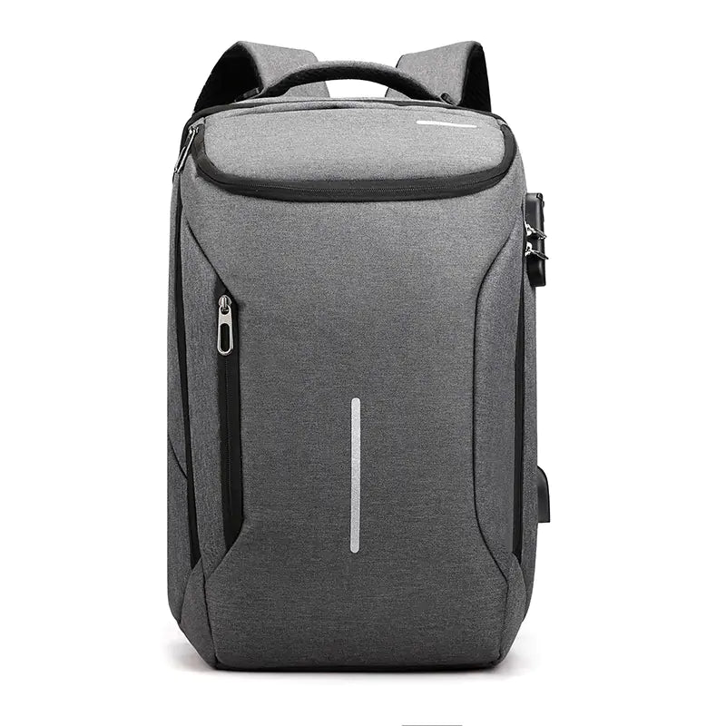 Anti-Theft Waterproof USB Shoulder Computer Bag