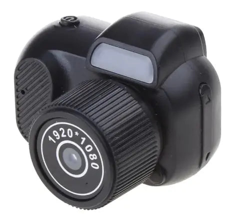 Keychain Mini Pixel Camera Black No memory card