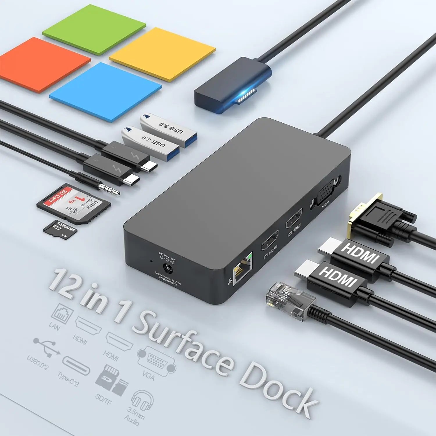 Universal Surface Docking Station: The Ultimate Productivity Hub