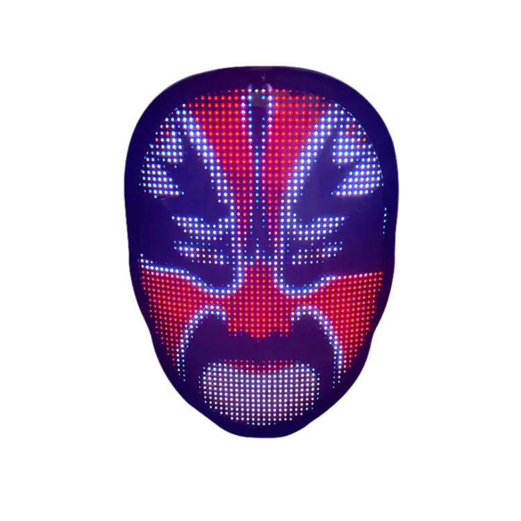 LED Face-Changing Glow Mask Battery Model