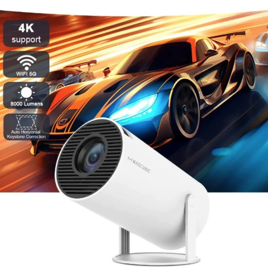 Aptus Praxis Smart HD Projector - 720p WiFi & Bluetooth (4K Support)