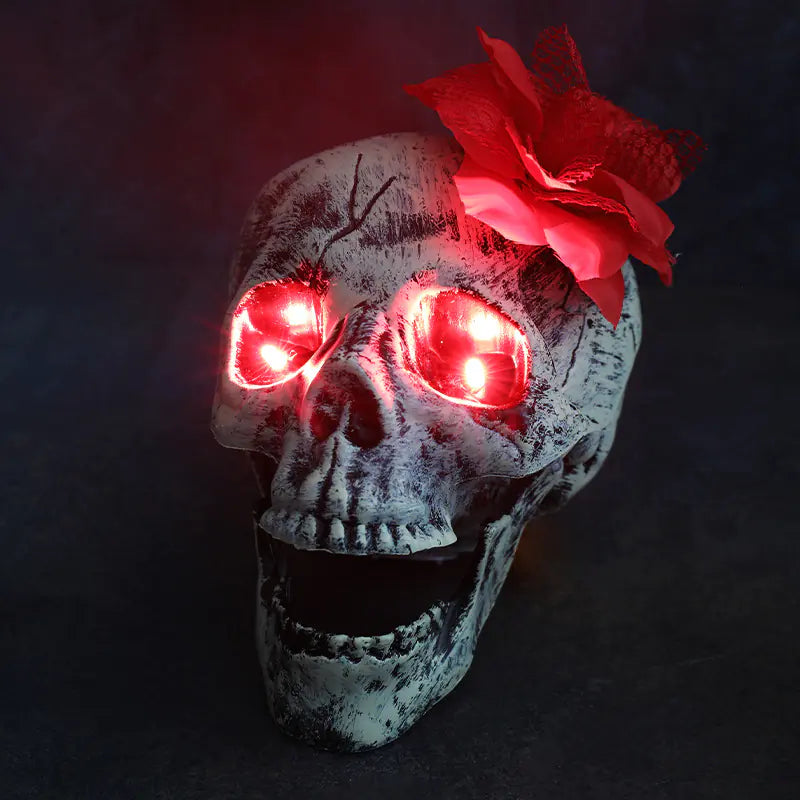 Decor Single Head Flower red