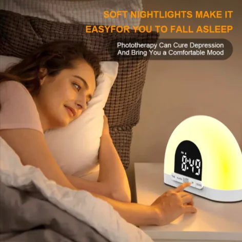 Aptus Praxis Dawn Wake-Up Light Alarm Clock