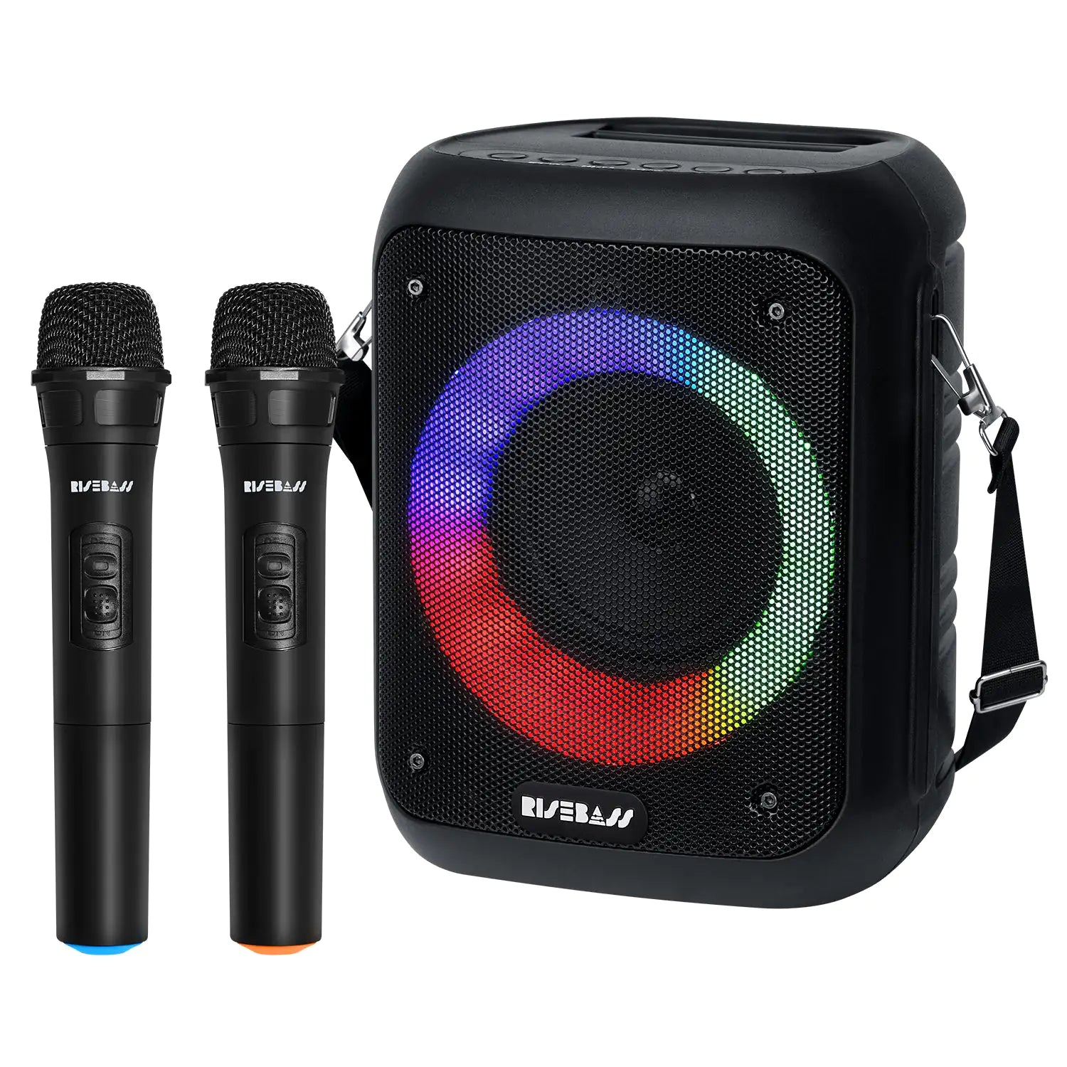 Risebass Portable Karaoke Machine: Your Party-Ready Performer
