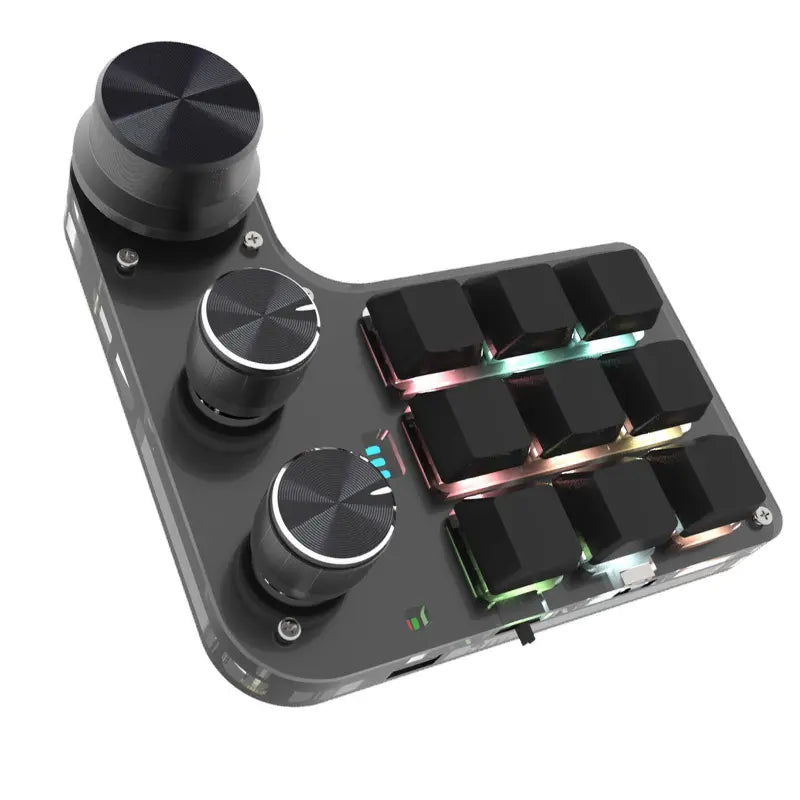 Mobile & Tablet Black 9Keys 3Knobs) n a