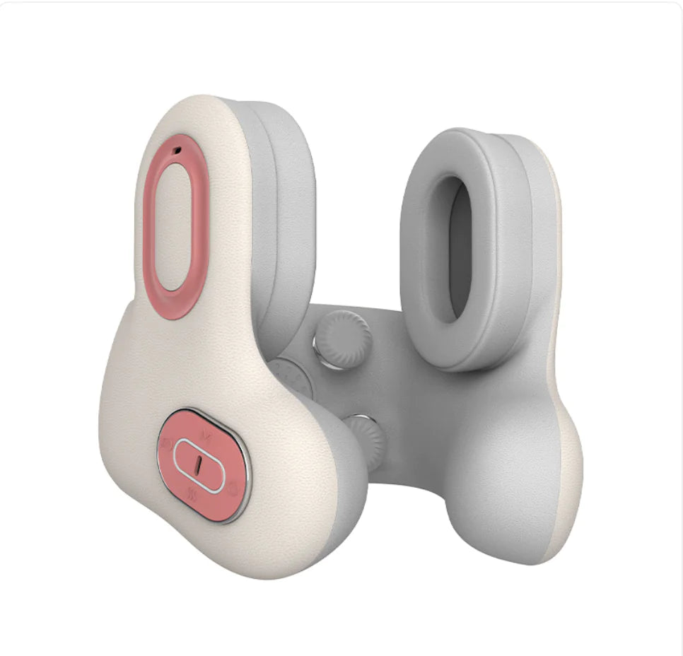 Music Neck Massage Pillow Beige