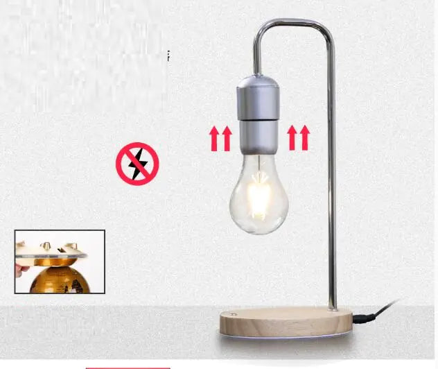 Magnetic Levitation Light Bulb - Creative Decor Piece