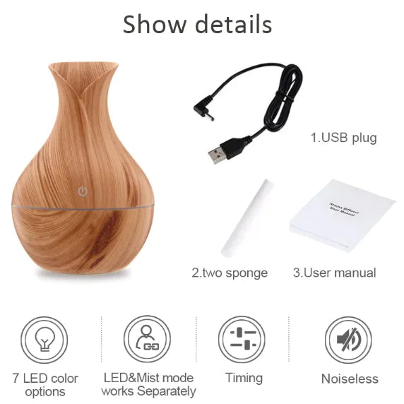 Ultrasonic Aroma Humidifier