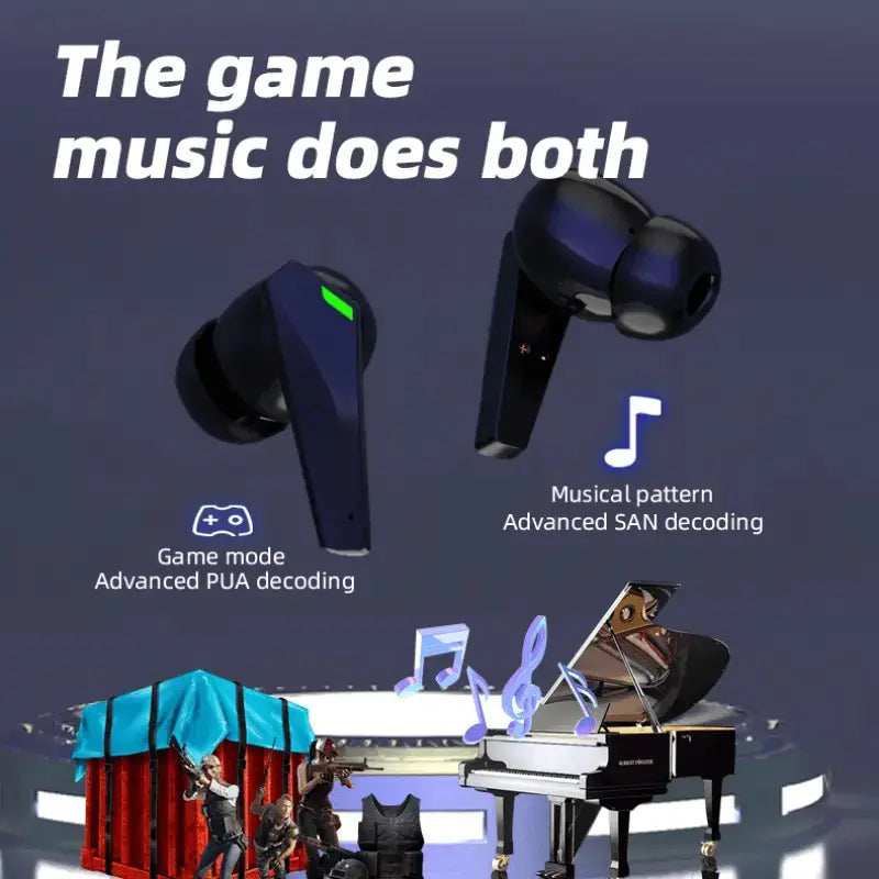 Aptus Praxis P50 TWS Waterproof Gaming Earbuds (Bluetooth 5.3 & Hi-Fi Stereo)