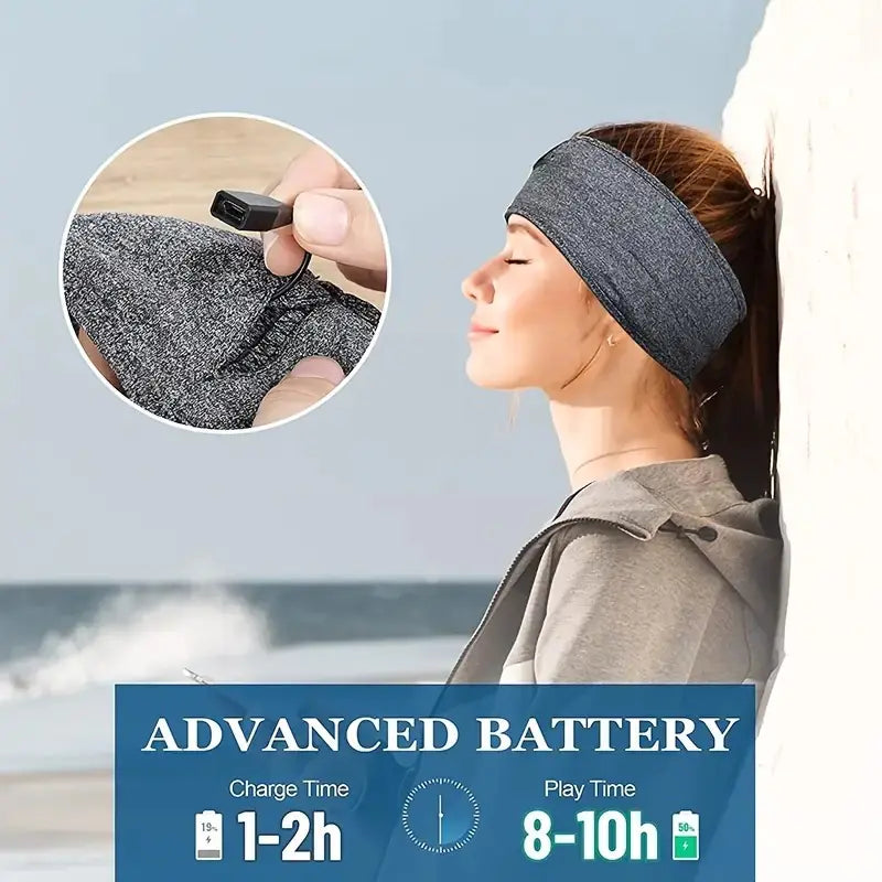 Sleep Headphone Headband for Insomnia and Noise Reduction