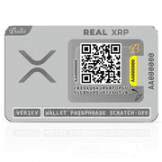 Ballet Real XRP - The Easiest Crypto Cold Storage Card (3-Pack)