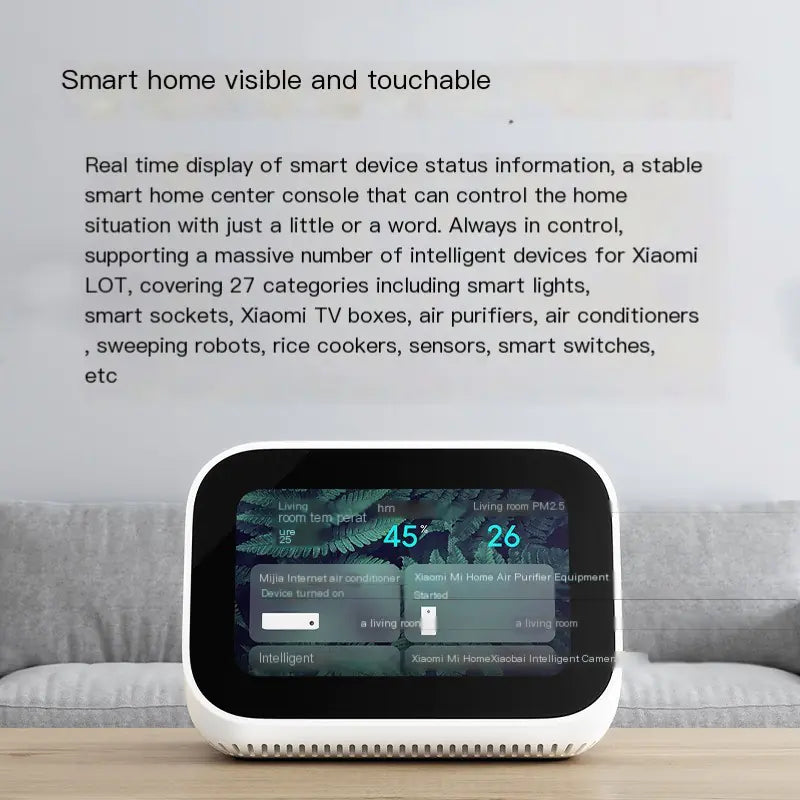 Xiao Ai Touchscreen Smart Speaker with Bluetooth Alarm