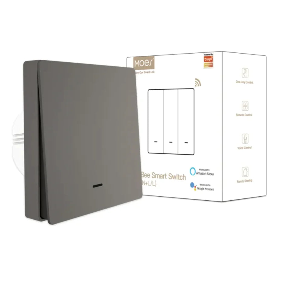 Smart Home Rebound Type Wiring 1 Gray One Single Control