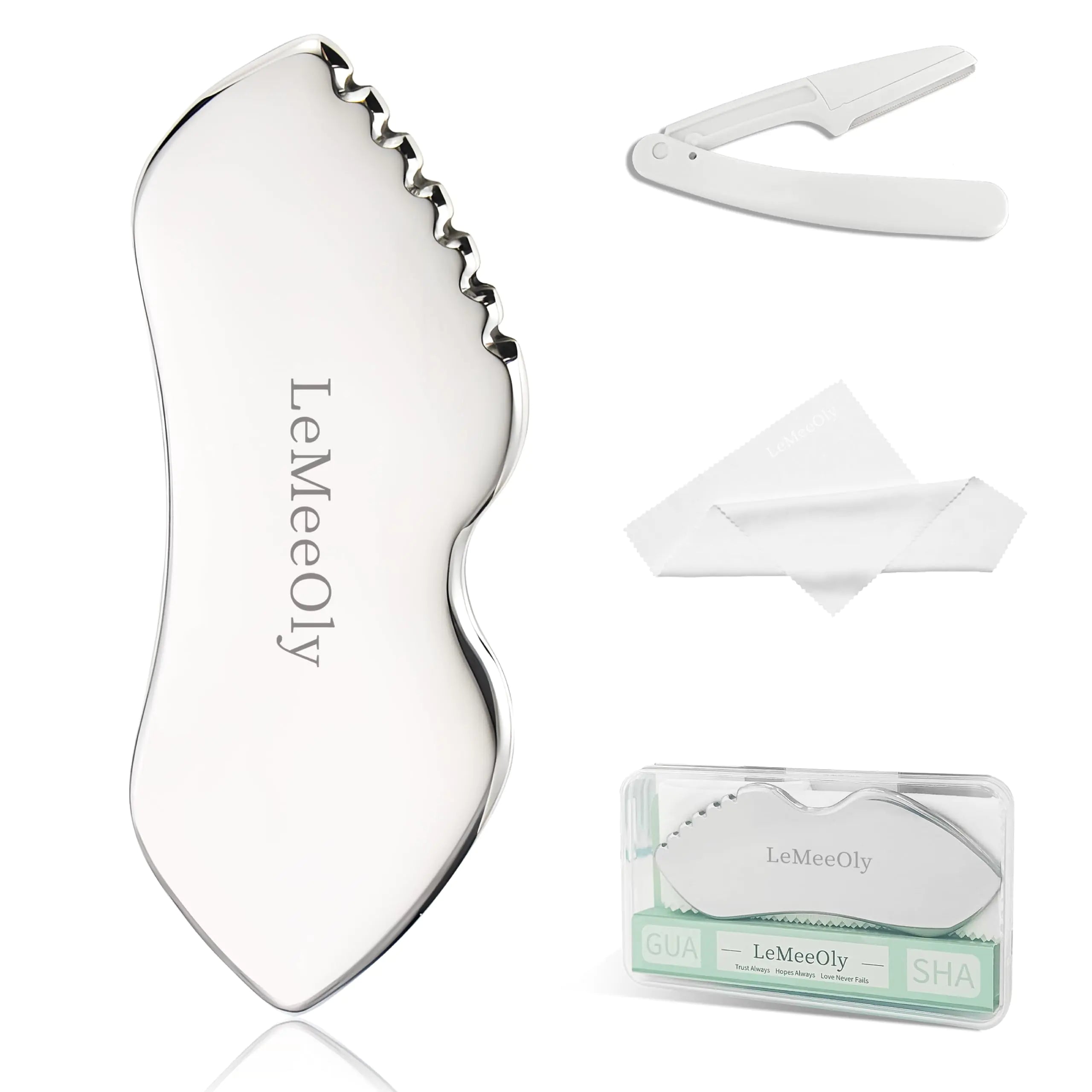Tools & DIY Stainless Steel Gua Sha 2