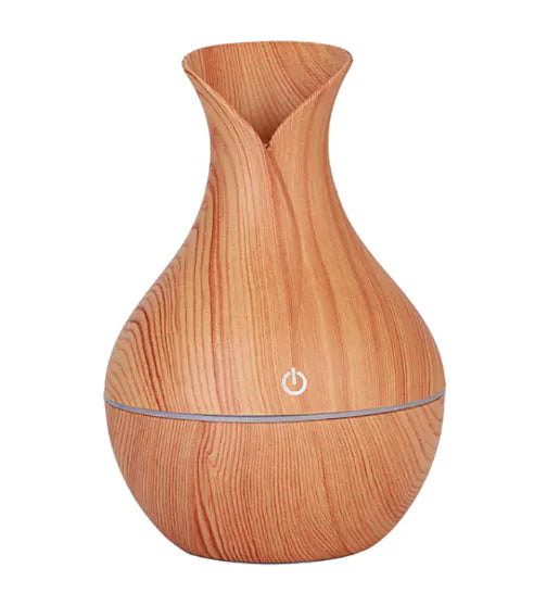 Ultrasonic Aroma Humidifier Light wood grain