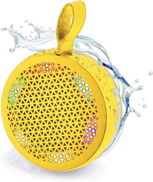 Portable Bluetooth Shower Speaker Yellow Single