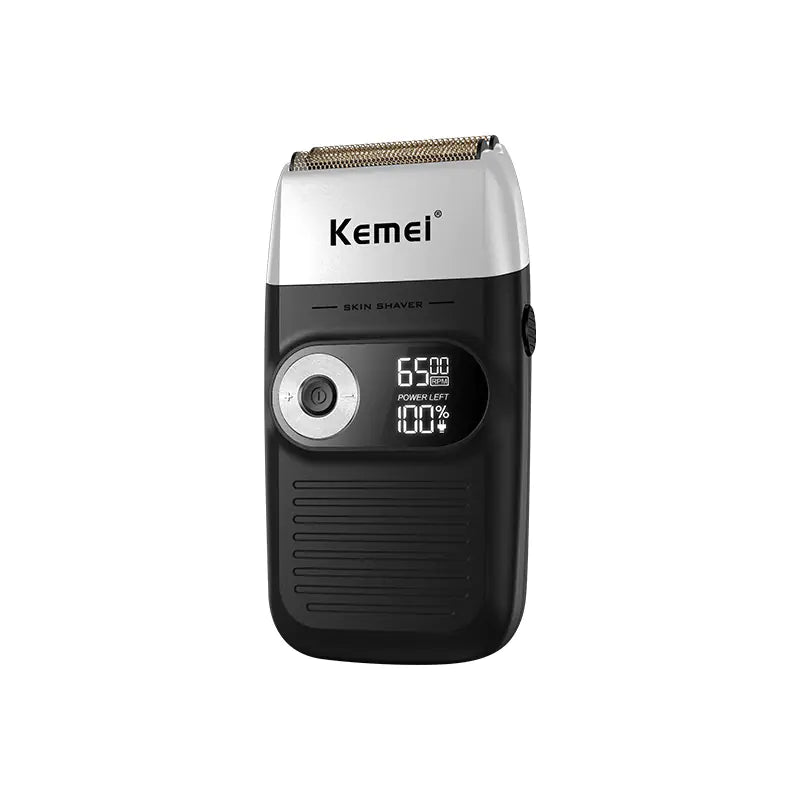Kemei KM-2026 Professional 2-in-1 Foil Shaver & Trimmer with LCD Display