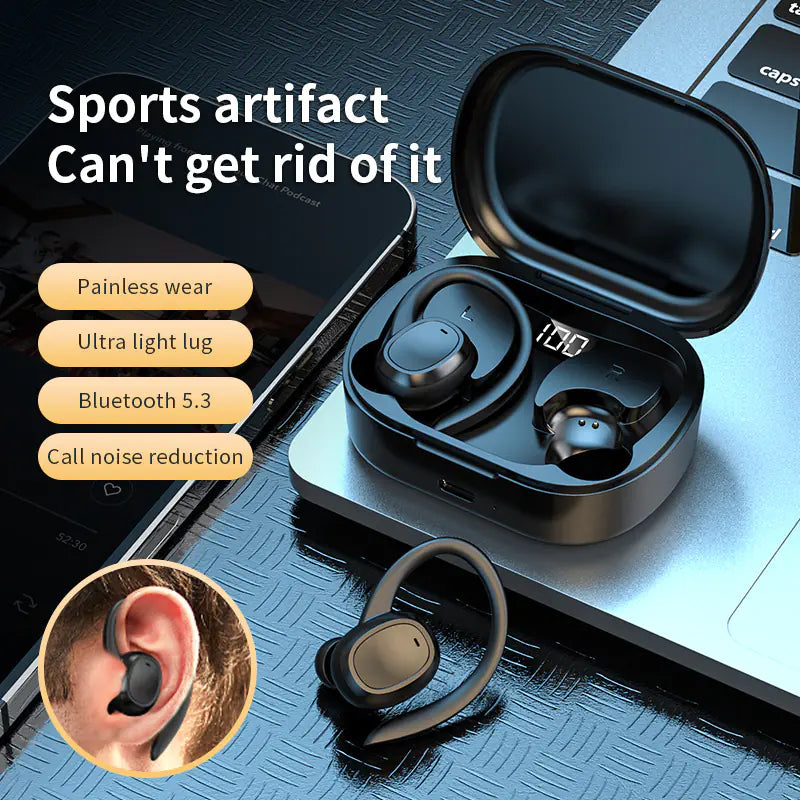 Aptus Praxis S260 TWS Earbuds with Smart Digital Display