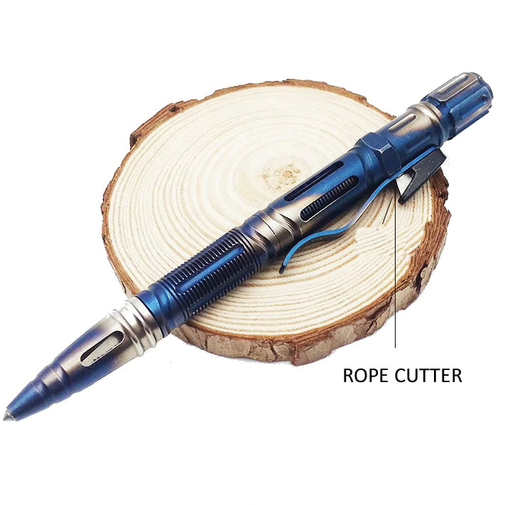 Tactical Multi-Function Outdoor Pen with Tungsten Tip