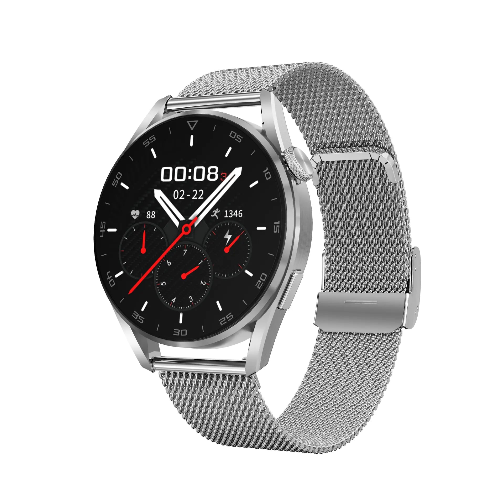Aptus Praxis Classic Smart Watch with Bluetooth Calling & AMOLED Display