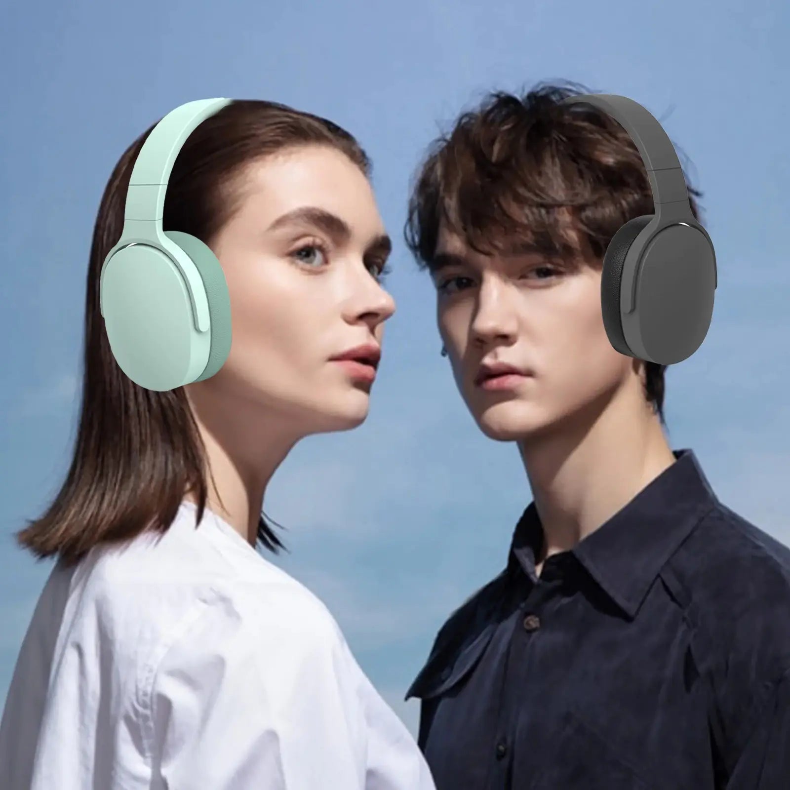 Aptus Praxis P47 Foldable Wireless Headphones - Bluetooth 5.1 & Noise Canceling