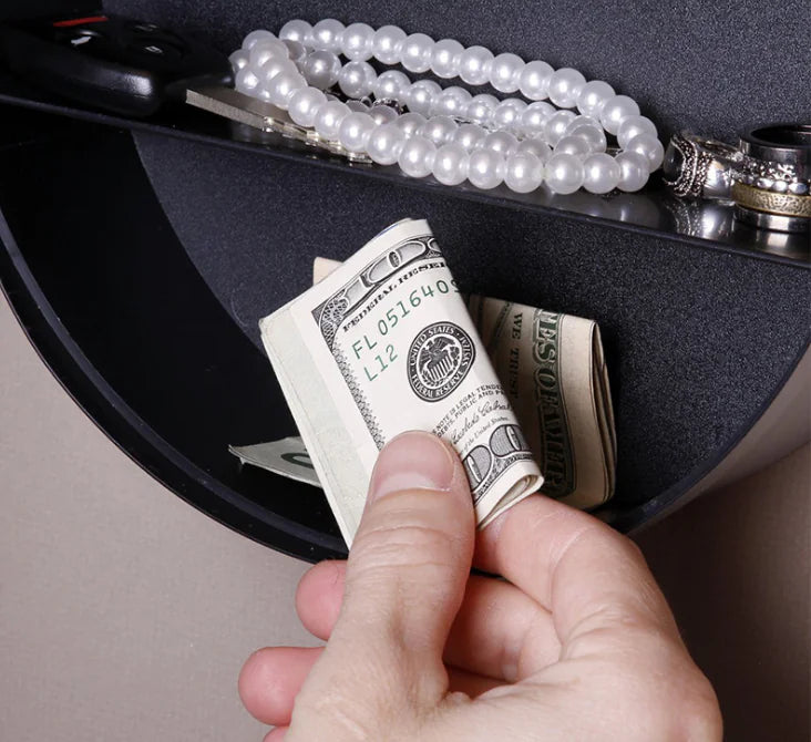 Clock Safe for Jewelry Storage and Display