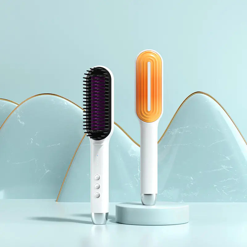 Aptus Praxis 2-in-1 Ionic Hair Straightening Brush & Curler